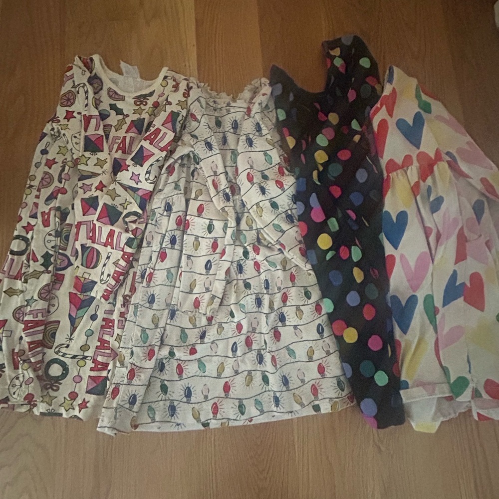 4 Hanna Anderson dresses!